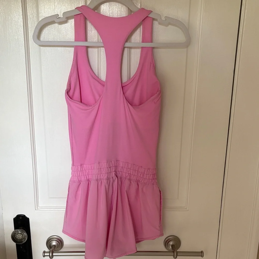 Aerie Offline Pink Romper - Picture 5 of 14